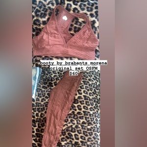 Booty By Brabants morena original set (leggings & top) OSFM